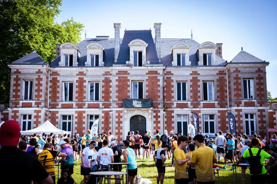 Trail au parc de la Gaudinière à Nantes