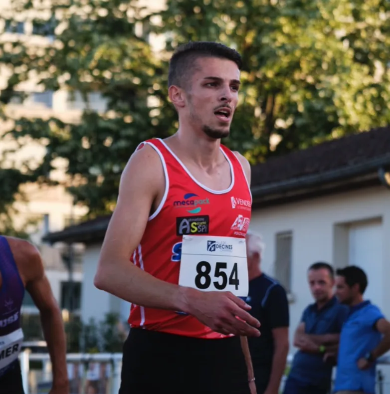 Théo Rageot, coach du RACC Trail